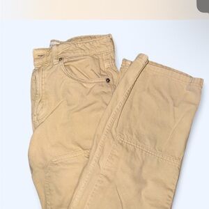 Womens zara straight leg trousers